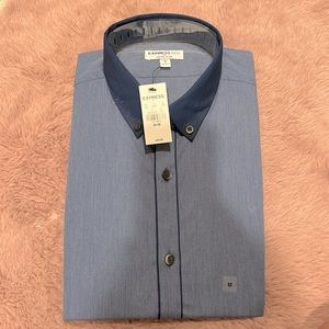 Express mens button down